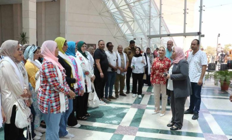 مدينة الأبحاث العلمية ببرج العرب تستقبل فتيات ملتقى أهل مصر