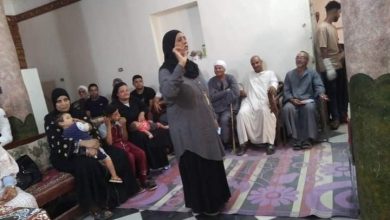 ندوة عن العنف ضد المرأة في قرية الرياينة بالأقصر