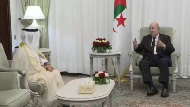 الرئيس الجزائري يشيد بالعلاقات المتينة مع الكويت ويدعو لتطويرها
