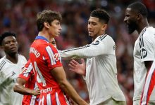 "ديربي مدريد".. شغب وتوقف وتعادل في الوقت القاتل