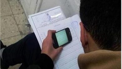 ضبط طالب نشر صور لأسئلة امتحانات الثانوية العامة عبر واتس آب