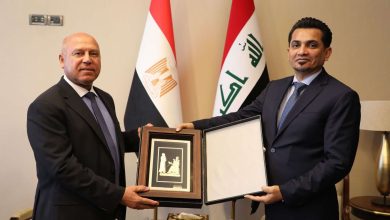 نائب رئيس الوزراء للتنمية الصناعية في جولة شاملة بالعراق.. وبحث التعاون بين الجانبين