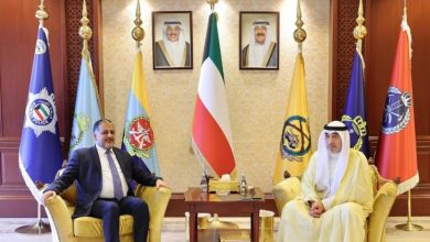 وزير الدفاع والداخلية يستقبل وزير الشباب والرياضة العراقي