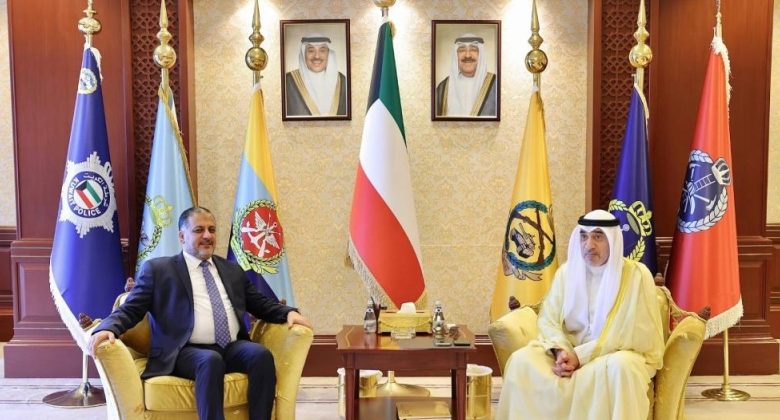 وزير الدفاع والداخلية يستقبل وزير الشباب والرياضة العراقي