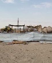 استكمال إزالة العزب المخالفة الواقعة قرب المنشآت النفطية