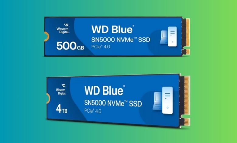 “WD Blue SN5000”: حل التخزين الأمثل للإبداع والعمل والألعاب