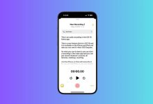 كيفية تسجيل الصوت ونسخه في تطبيق الملاحظات في iOS 18