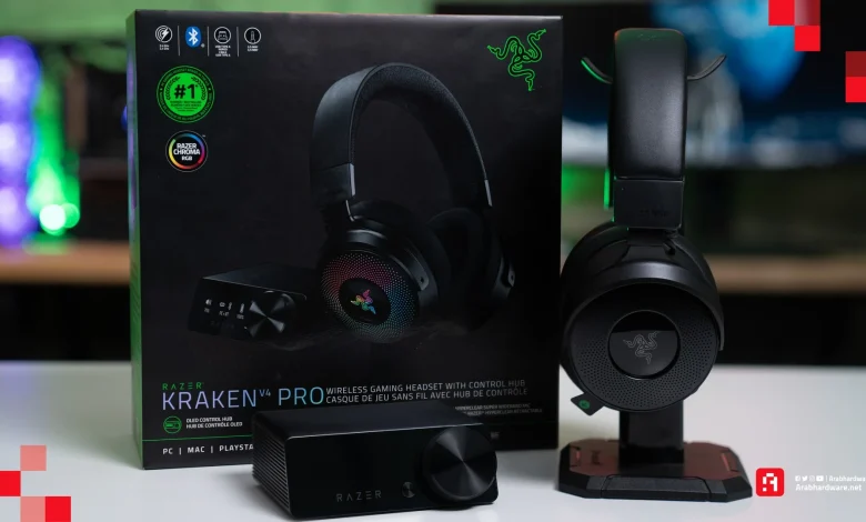 مراجعة سماعة Razer Kraken V4 Pro