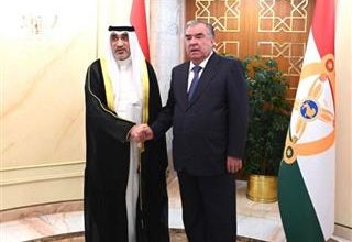 رئيس طاجيكستان يستقبل النائب الأول.. ووزير الخارجية