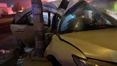 3 إصابات في حادث تصادم بـ #العبدلي