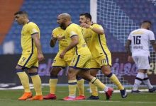 النصر يهزم ضمك بثنائية رونالدو في الدوري السعودي