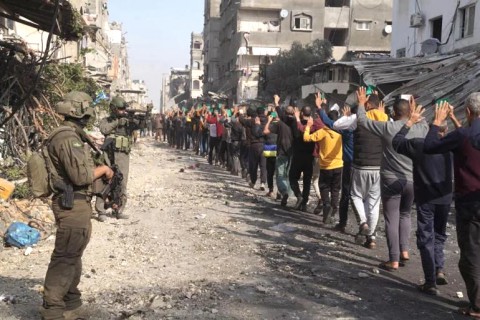 جيش الاحتلال يعتقل 600 فلسطيني في جباليا بتقنية التعرف على الوجوه