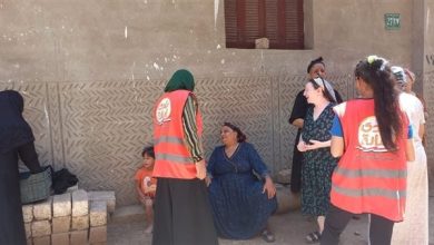 قومي المرأة بالمنيا يشارك في حملة طرق الأبواب للتعريف بمبادرة بداية بالقرى