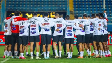 منتخب مصر يختتم تدريباته استعدادا لمواجهة بتسوانا غداً