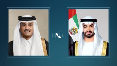 هاتفياً.. رئيس الدولة وأمير قطر يبحثان علاقات البلدين وتطورات المنطقة