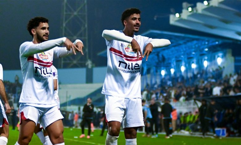 الزمالك يكتسح غزل المحلة برباعية في الدوري المصري