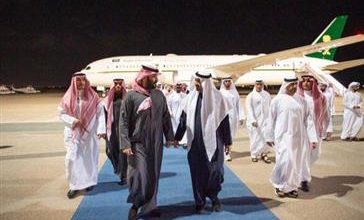 رئيس الإمارات وولي العهد السعودي يبحثان العلاقات الثنائية وآخر المستجدات الإقليمية والدولية