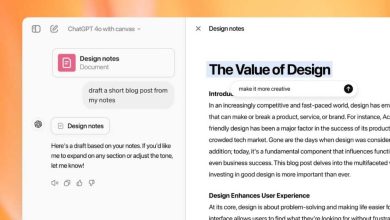 ChatGPT بواجهة جديدة.. OpenAI تتيح أداة Canvas لكافة المستخدمين