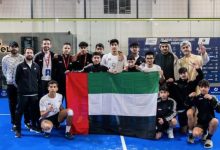 تأهل منتخب الإمارات لنهائي كأس آسيا للبادل للناشئين