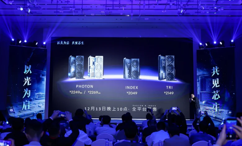 شركة GUNNIR تكشف عن إصدارات مختلفة لبطاقات Intel Arc B580