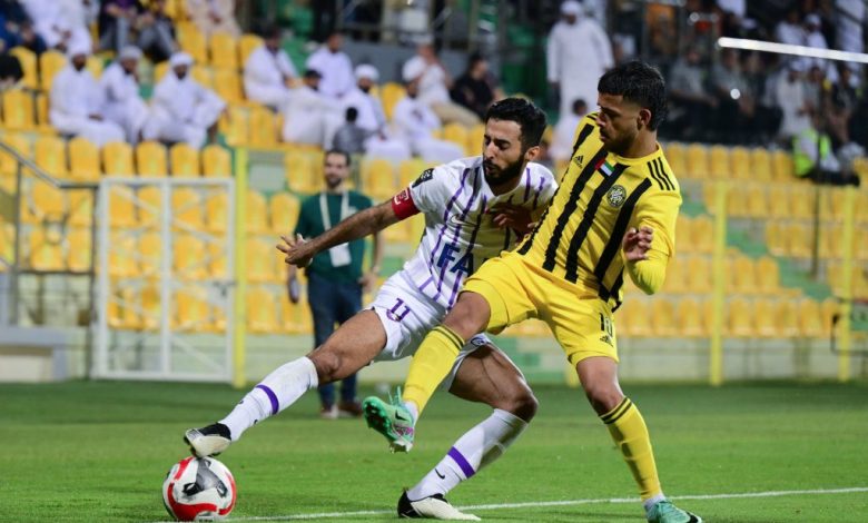 غداً.. كلباء يستضيف العين في مباراة مؤجلة بـ"دوري أدنوك للمحترفين"