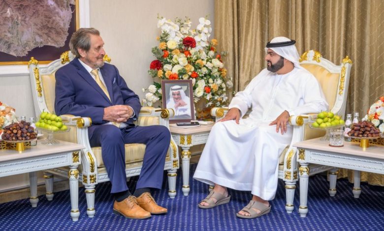 محمد الشرقي يستعرض مع إيرول ماسك عدداً من المشاريع بمجال الطاقة والتكنولوجيا والتجارة