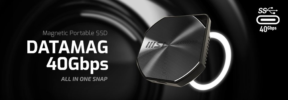 MSI DATAMAG 40Gbps Portable SSD