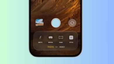 آبل تخطط لإعادة تصميم تطبيق الكاميرا في iOS 19