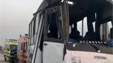 إصابة 11 شخصا إثر حادث تصادم أتوبيس وميكروباص في الشرقية