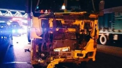 إصابة 14 شخصا إثر تصادم أتوبيس بسيارة نقل في الإسكندرية