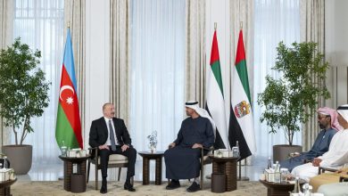 رئيس الدولة ورئيس كازاخستان يبحثان علاقات البلدين والقضايا المشتركة