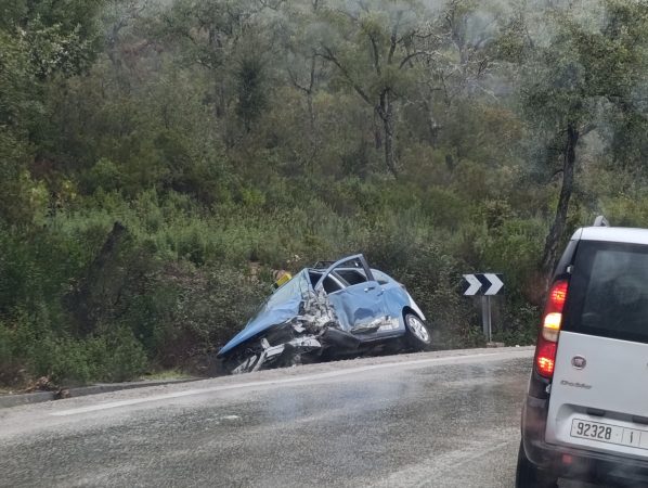 مصرع سائق سيارة أجرة في حادثة بين تطوان وشفشاون