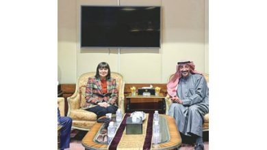 وزير الكهرباء بحث مع السفيرة الأميركية أوجه التعاون بين البلدين