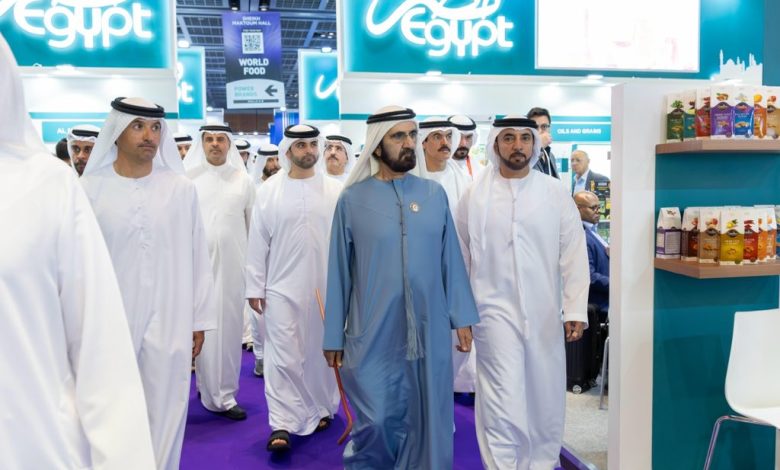 بالصور.. محمد بن راشد يزور معرض الخليج للأغذية في نسخته الثلاثين