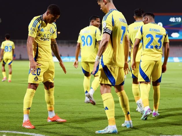 كريستيانو رونالدو يهدي النصر الفوز على الوحدة