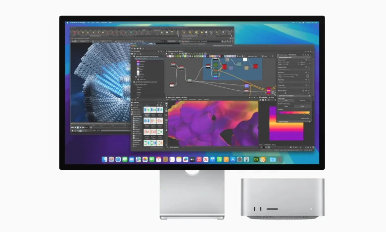 آبل تعلن عن Mac Studio محدث بشريحة M4 و M3 Ultra