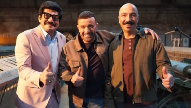 أحمد السقا يكتب رسالة شكر لفريق مسلسل العتاولة 2 في أخر يوم تصوير