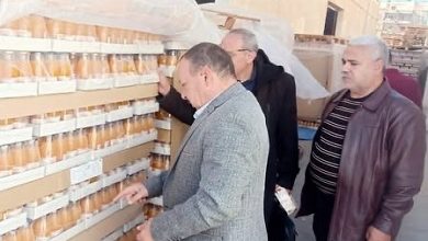 ضبط 240 ألف عبوة عصير مقلدة لعلامة تجارية شهيرة بالشرقية