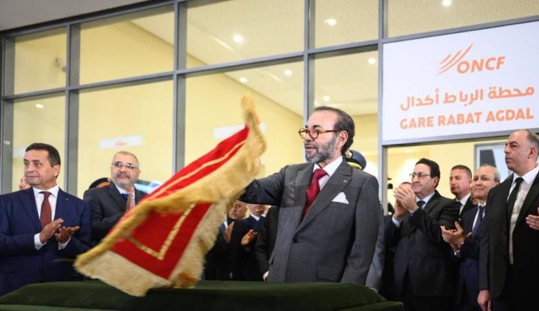 الملك يُعطي انطلاقة أشغال إنجاز الخط السككي فائق السرعة LGV الرابط بين القنيطرة ومراكش