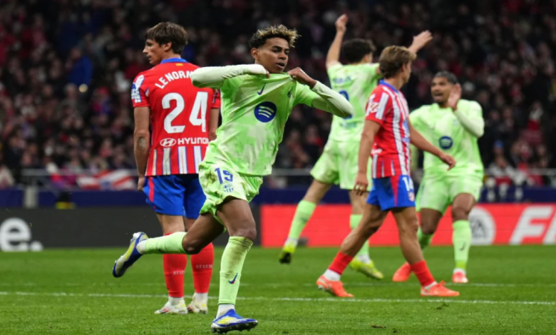 الموعد والقنوات الناقلة لمباراة برشلونة واتلتيكو مدريد على نايل سات في كأس الملك والتشكيلة المتوقعة