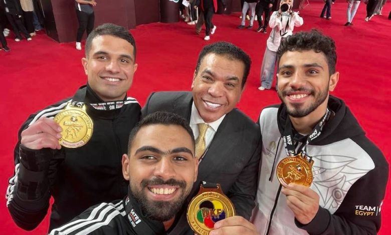 النجار: إنجاز أبطال الكاراتيه في الدوري العالمي «تاريخي»