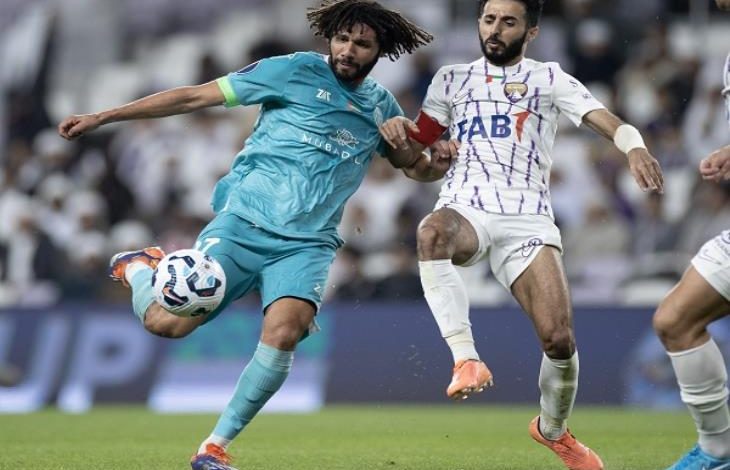 النني يشارك في تعادل الجزيرة مع عجمان بالدوري الإماراتي