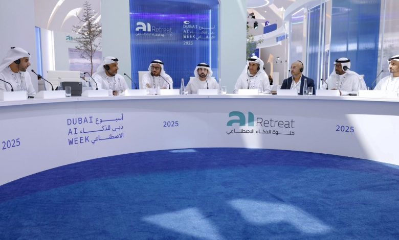 بالصور.. حمدان بن محمد يشهد أعمال "خلوة الذكاء الاصطناعي"