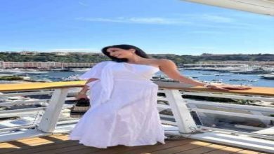 تنسيقات مثالية للنهار والمساء لياسمين صبري على الشاطيء
