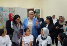 رئيسة القومي للطفولة تشهد فعاليات المبادرة الوطنية لتمكين الفتيات بحي الاسمرات