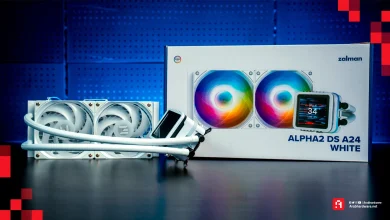 مراجعة مبرد Zalman Alpha2 DS A24: تصميم جذاب وتبريد مائي فعّال