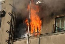 مصرع طفلين إثر نشوب حريق داخل شقة في شبين القناطر بالقليوبية