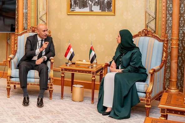 وزير التعليم ونظيرته الإماراتية يبحثان تبادل الخبرات وأفضل الممارسات للتعليم قبل الجامعى والفني