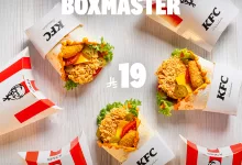 1 156 - عروض مطاعم KFC في السعودية – بوكس ماستر الجبن Xtreme Cheese Boxmaster من كنتاكي بسعر 19 ريال فقط