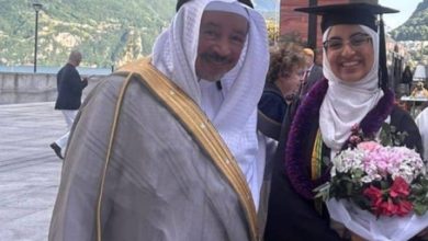 غلا عاشور تحتفي بتخرجها - أخبار السعودية